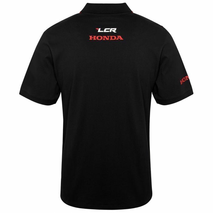 Official LCR Honda Team Black Polo Shirt - 19LCR-Ap-Black