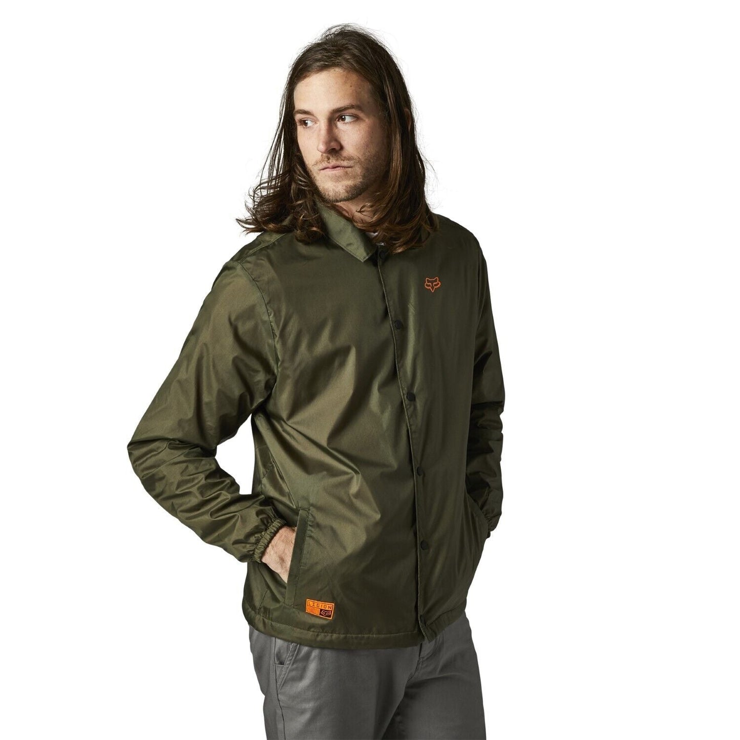 Fox Racing Hero Dirt Coaches Green Jacket - 28815 111