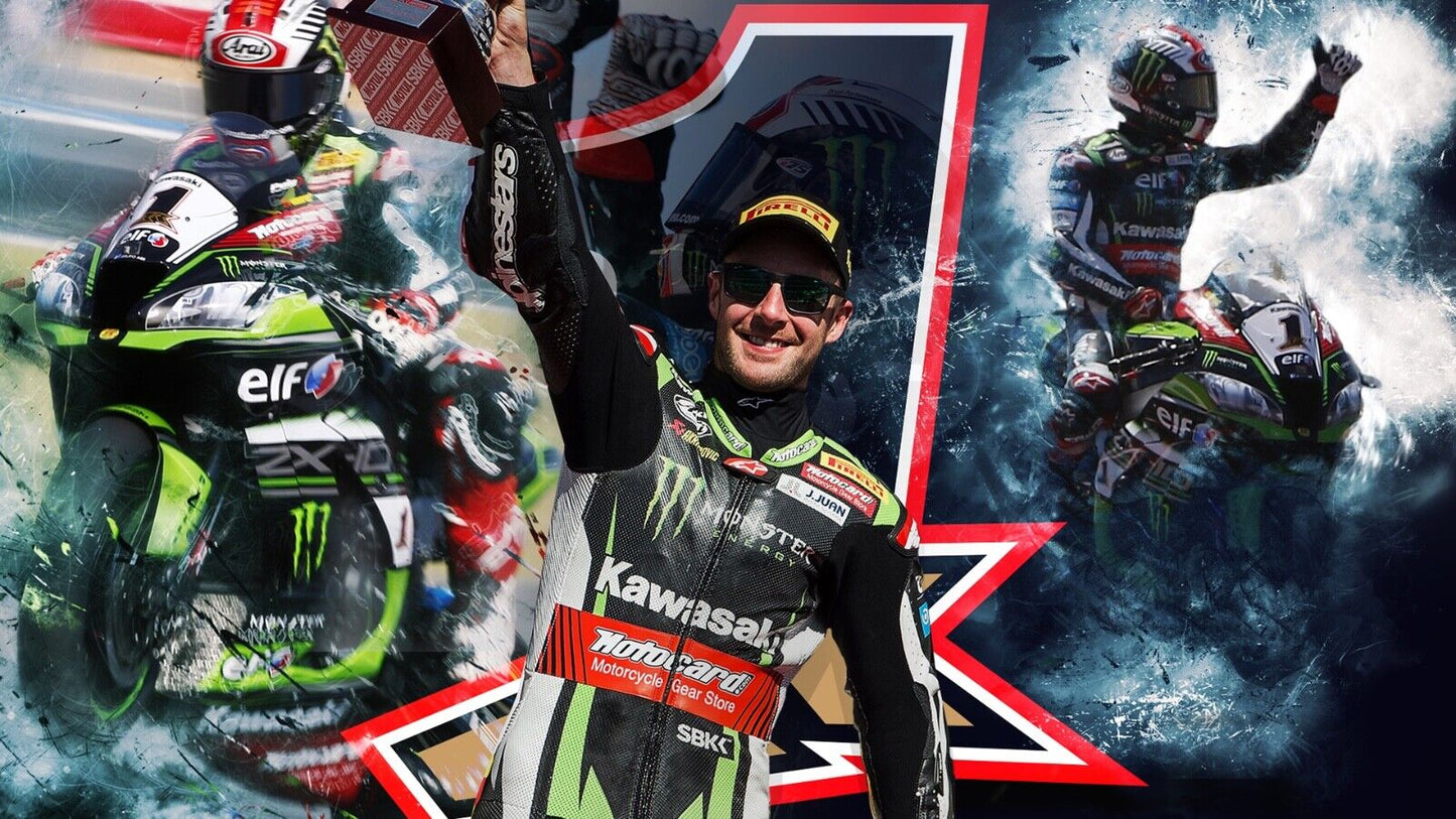 Limited Edition Official Jonathan Rea 2020 6 In A Row World Champion T-Shirt