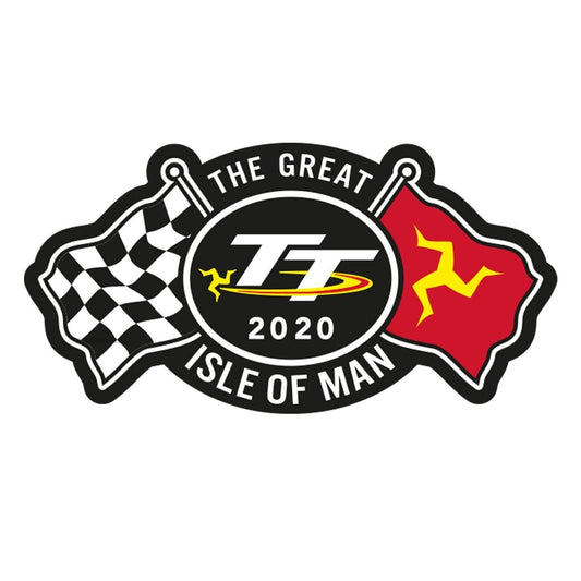 Official Isle Of Man TT 2020 Flags Patch - 20Patch1