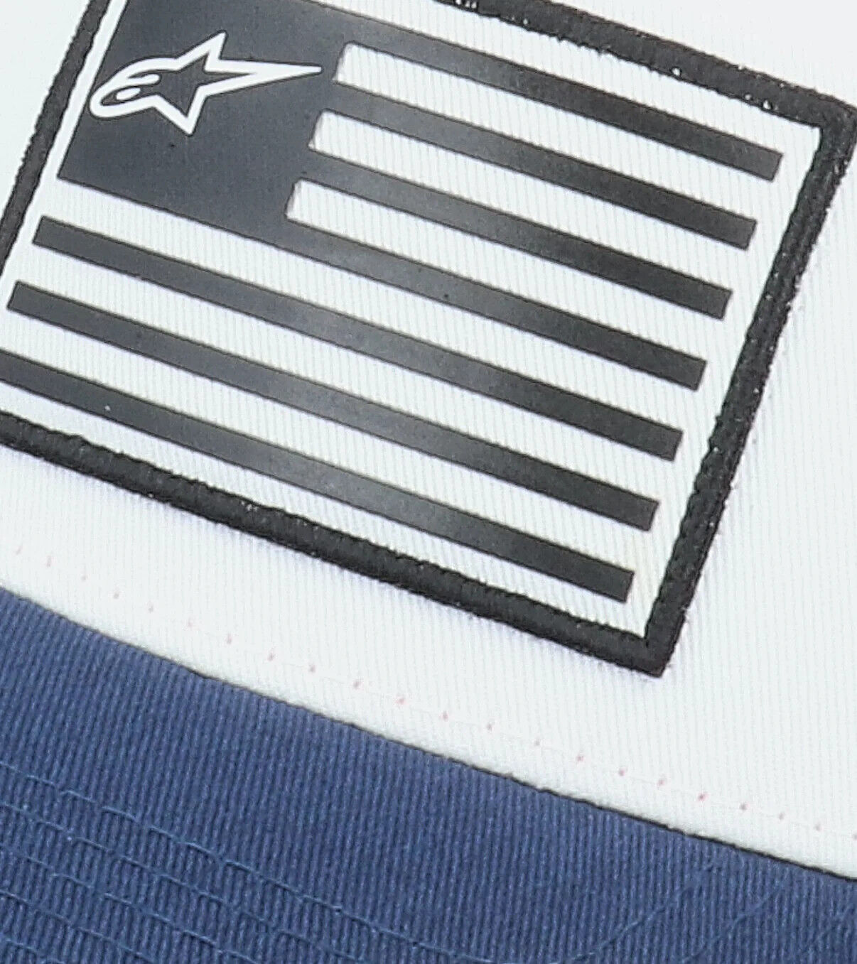Alpinestar Flag Red White & Blue Snapback Baseball Cap - 1211 81013