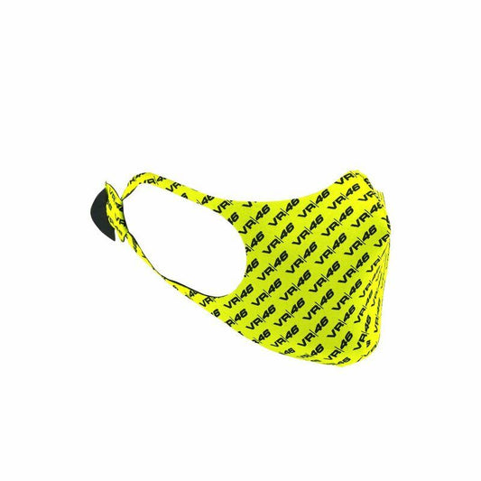 VR46 Official Valentino Rossi Yellow Community Mask - Vrum 408928