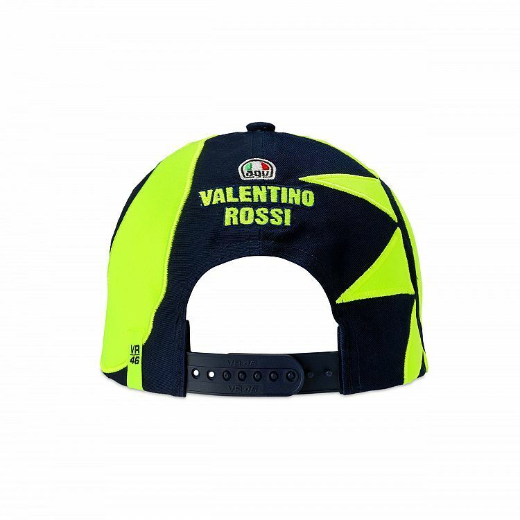 VR46 Official Valentino Rossi Kid's Sun & Moon Cap -Ydkca 352802