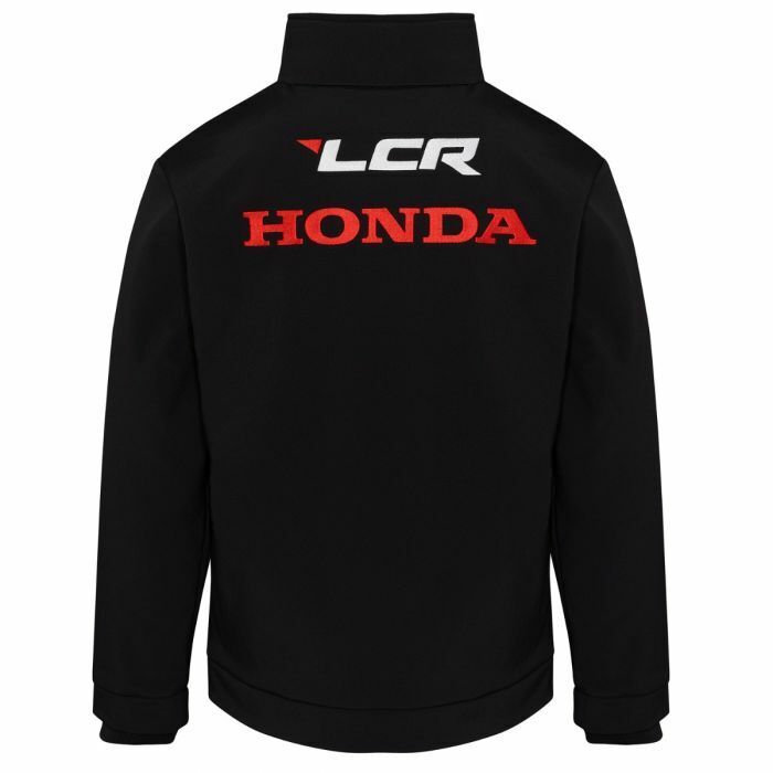 Official LCR Honda Team Black Soft-Shell Jacket -19LCRc-Ajf Black