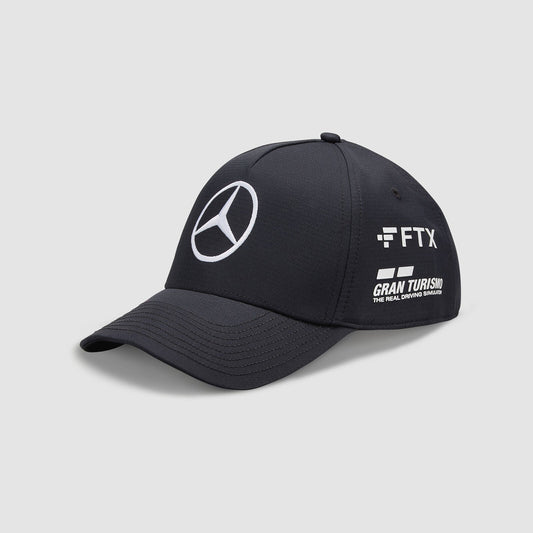 Lewis Hamilton Driver Mercedes AMG Petronas Motorsport Black Cap - 701219228