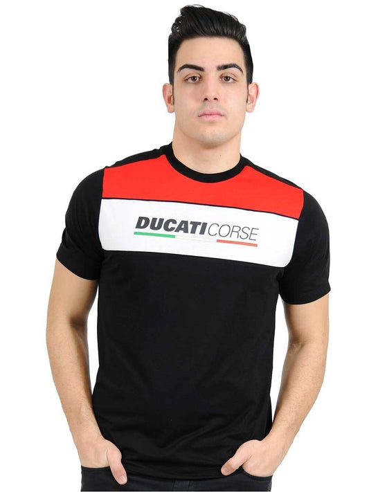 Official Ducati Corse Black T'Shirt - 16 36006