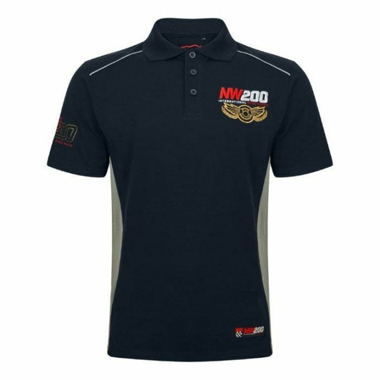 Official North West 200 Navy Polo Shirt - 20Nw-Ap