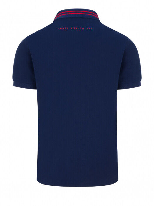 Fabio Quartararo Official Navy Blue Polo Shirt - 20 13801