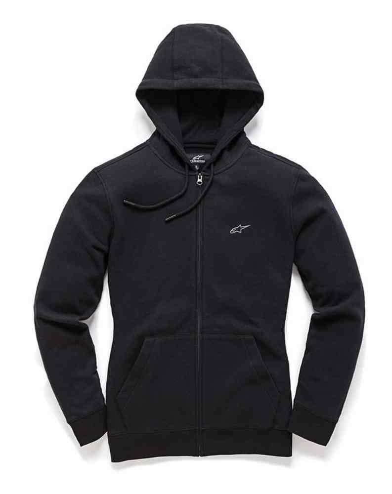 Alpinestars Women's Effortless Black Zip Up Hoodie - 1W38-53200