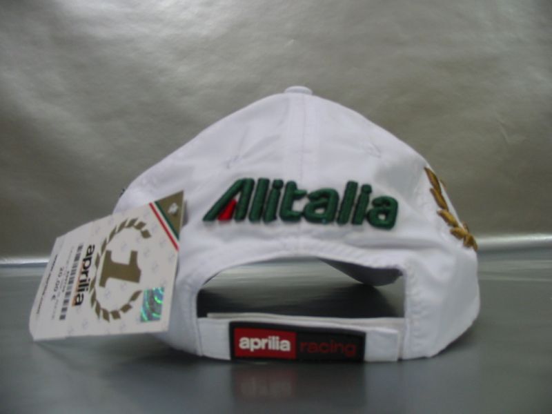 Official Aprilia Kids White Cap