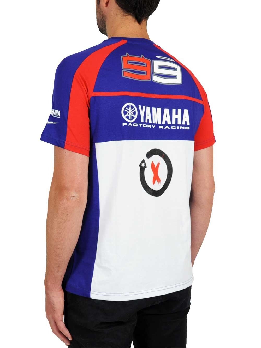New Official Jorge Lorenzo Dual Yamaha T-Shirt - 15 37001