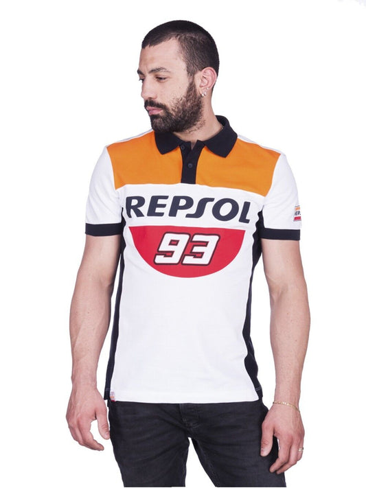 Official Marc Marquez 93 Repsol Honda Polo Shirt - 17 18502