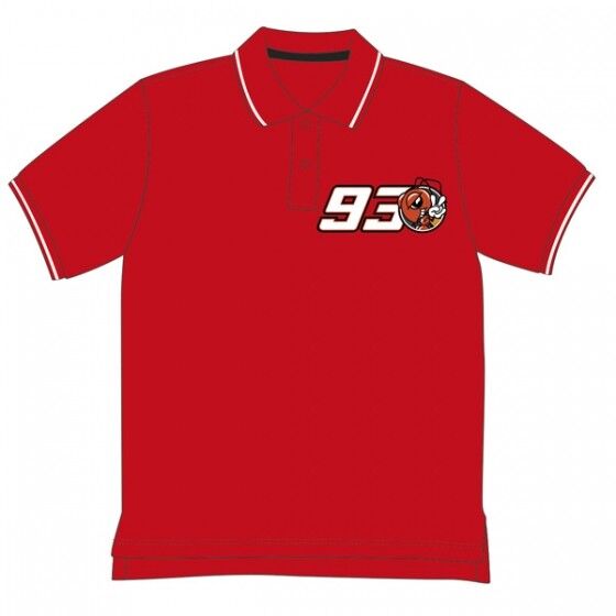 Official Marc Marquez 93 Red Kids Polo Shirt - 16 13020