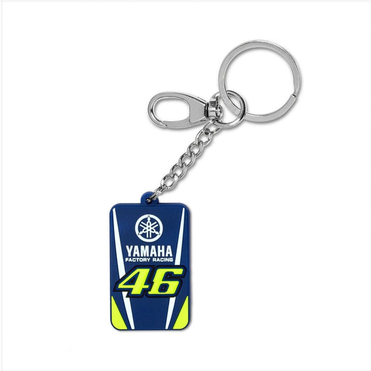 New Official VR46 Yamaha Factory Racing Keyring - Yrukh 315103