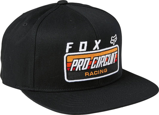Fox Racing / Pro Circuit Snapback Black Baseball Cap - 28342 001
