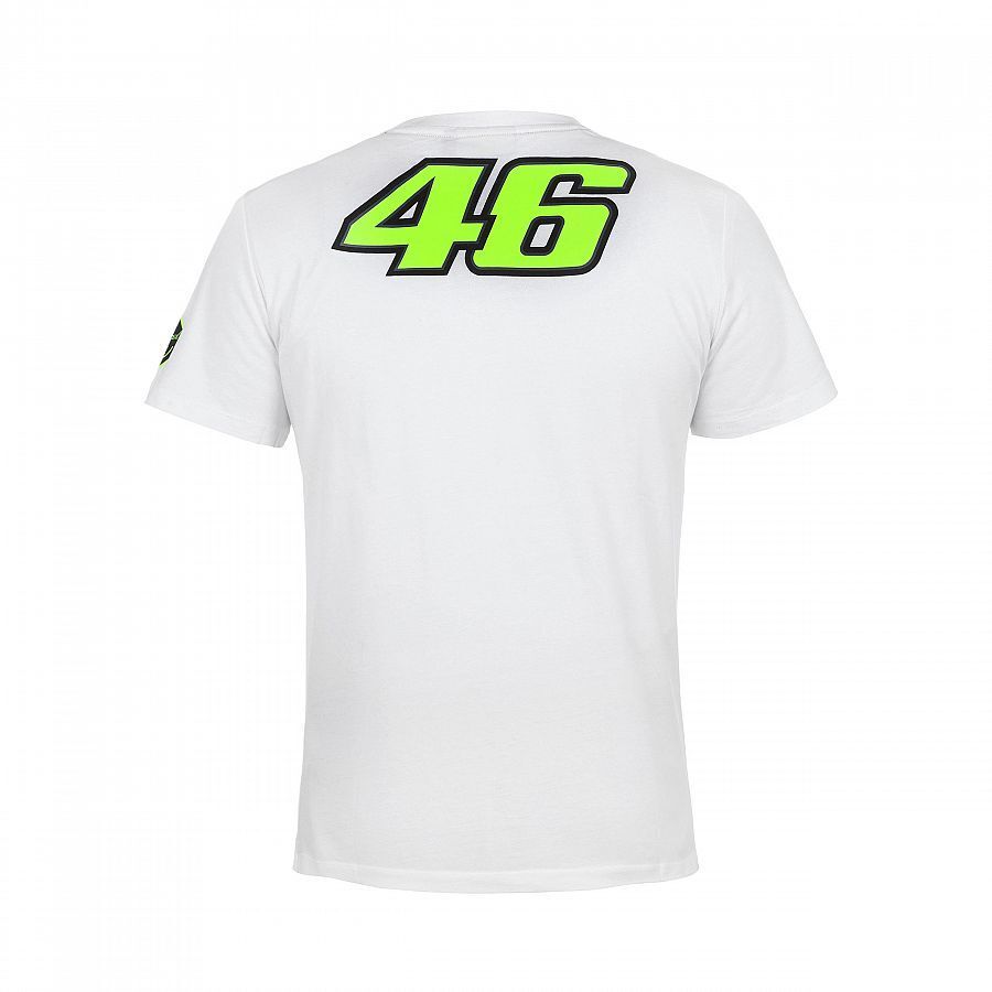 Official Valentino Rossi VR46 The Doctor White T'shirt - Vrmts 260006