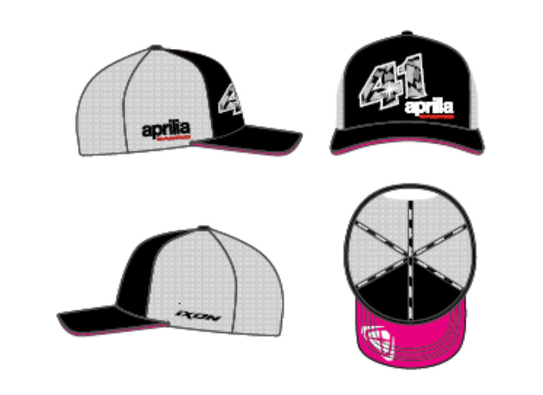 Official Aleix Espargaro /Aprilia Dual Ixon Truckers Baseball Cap. - 401104043