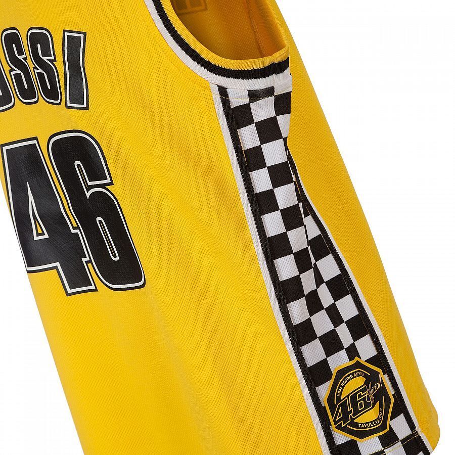 VR46 Official Valentino Rossi Kids Yellow Tank Top - Vrktt 269801