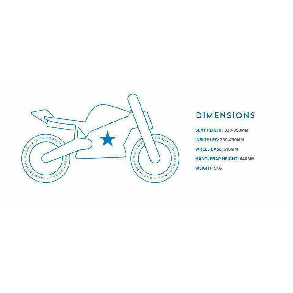 Marc Marquez Kiddimoto Kid's Balance Bicycle - Heroes396