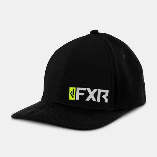 Official FXR Racing Evo Cap Black / High Vis - 211624-1065