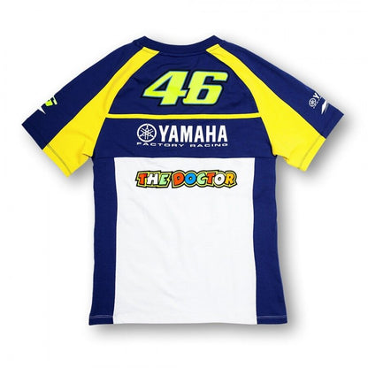 New Official Valentino Rossi VR46 Dual Yamaha Womans T'Shirt 2015 - Ydwts 165809