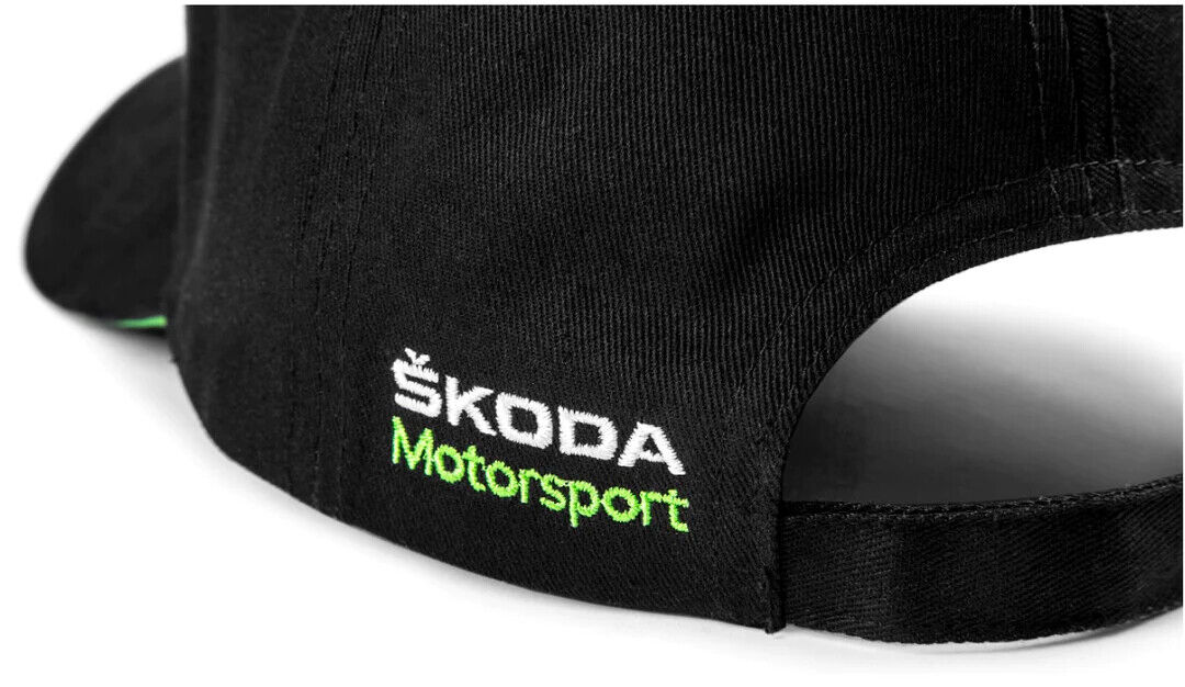 Official ŠKoda Motorsport Wrc2 Black Baseball Cap - Wrc2 000084300Bb