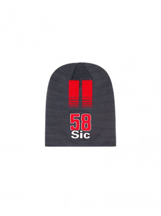 New Official Sic 58 Grey Beanie - 20 45004