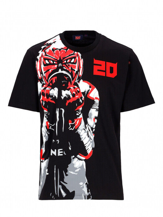 Fabio Quartararo Official Rider Black T Shirt - 22 33804