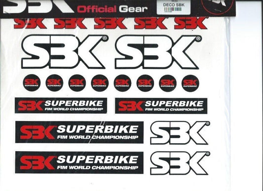 Official WSBK Sticker Set - Decosbk