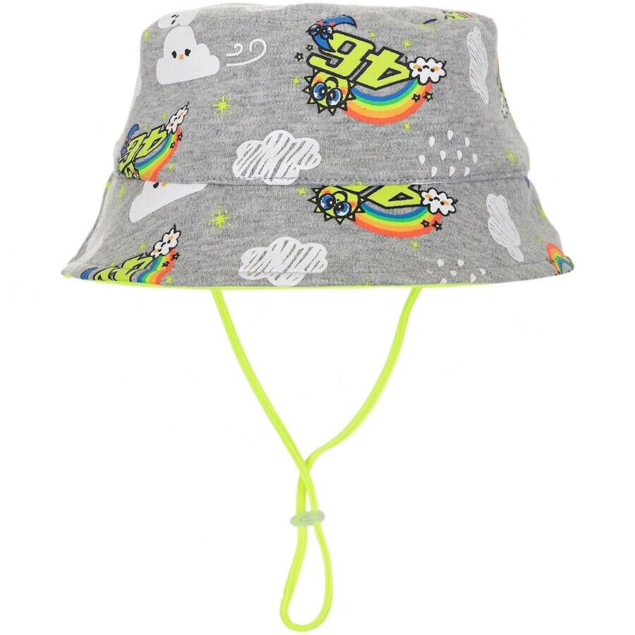 Official VR46 Valentino Rossi Babies Fisherman Hat . Vrkfh 435505