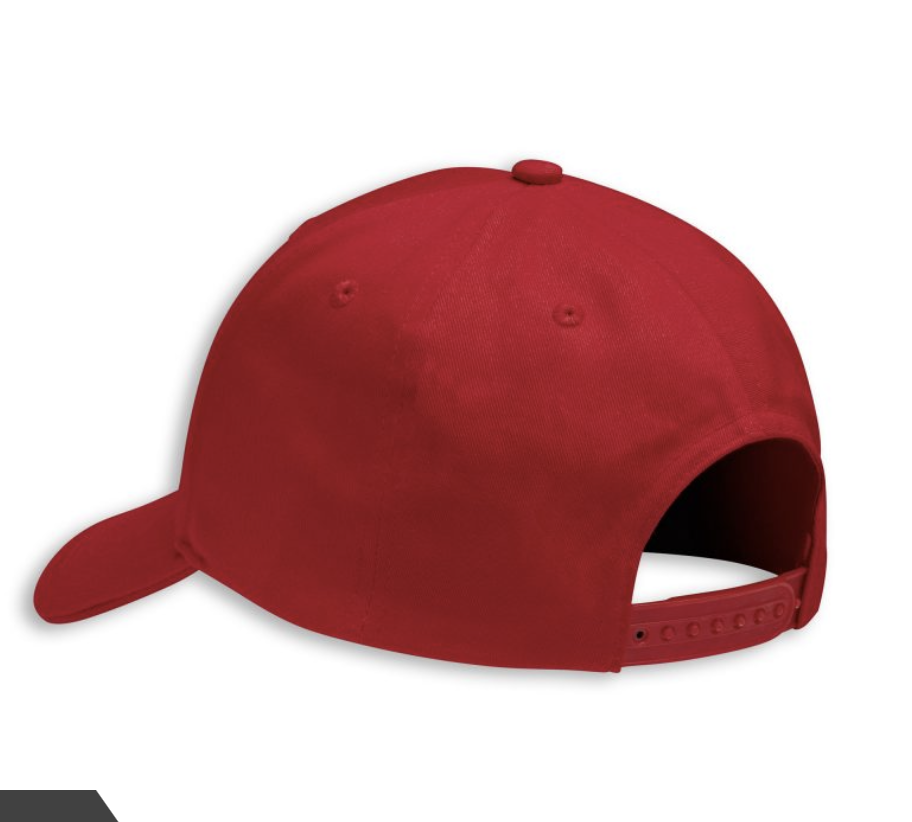 Official 3D Ducati Red Baseball Cap - Du-987701751
