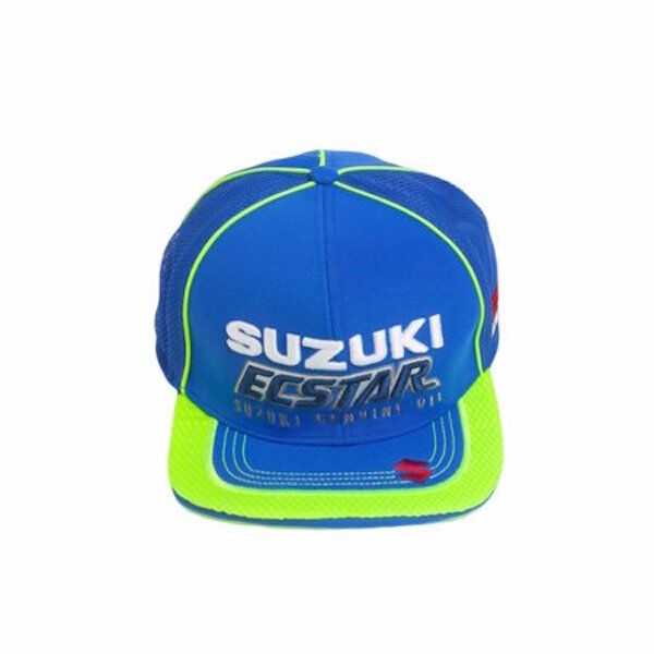 Official Ecstar Suzuki Moto Gp Flat Peak Cap - 990F0 M7Fcp 000