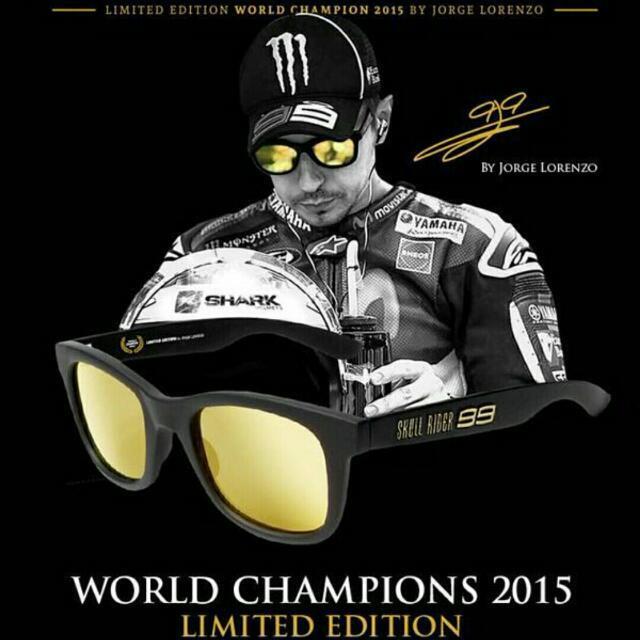 Official Jorge Lorenzo World Championship Limited Edition Sunglasses - Jlwc