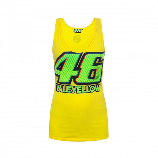 VR46 Official Valentino Rossi Yellow Tanktop - Vrwtt 262301