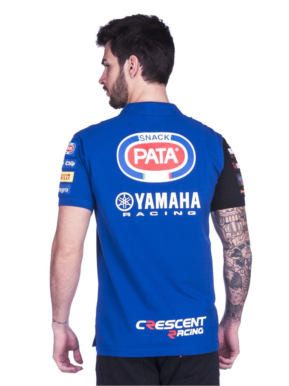 Official Crescent Yamaha Pata Racing Team Polo Shirt - 17 17016