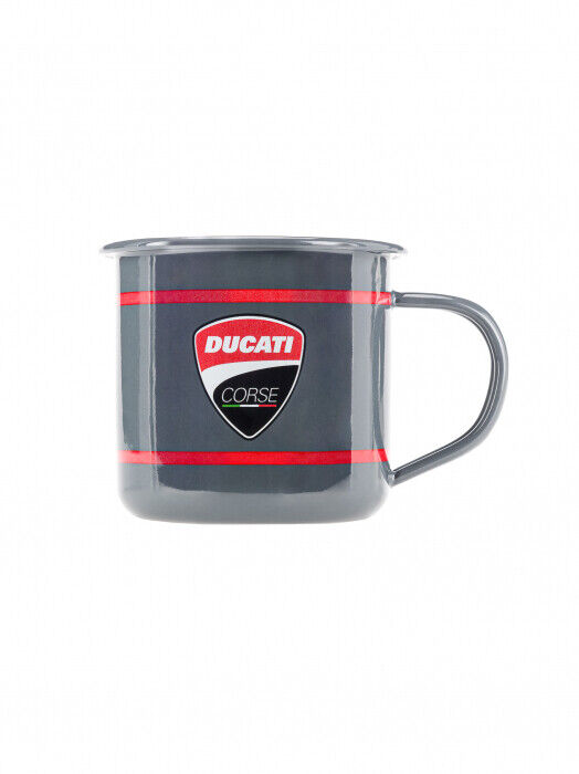 Official Ducati Corse Enamel Mug - 20 56013