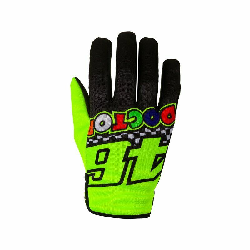New Official VR46 The Doctor Gloves - Vrugv 400003
