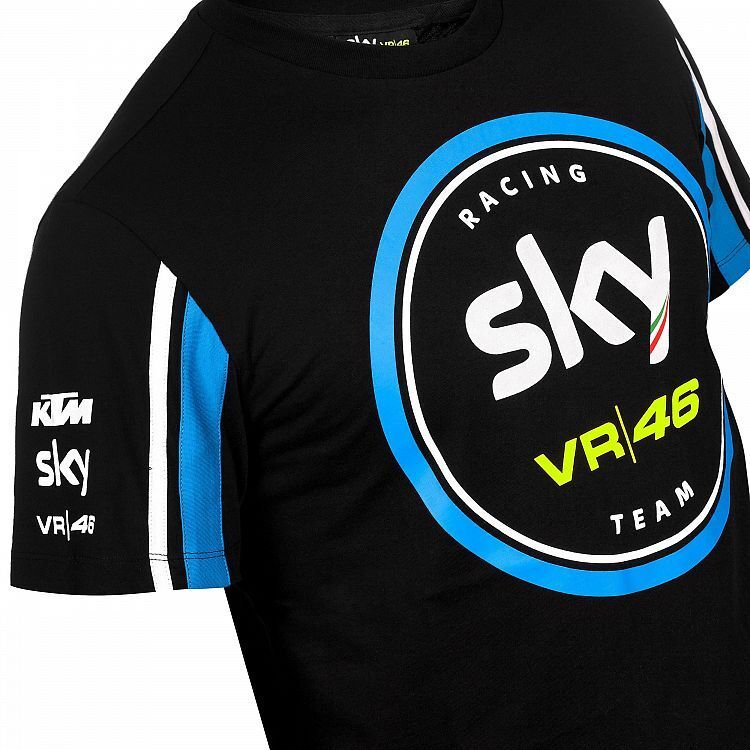 VR46 Official VR46 Sky Team Replica T Shirt - Skmts 291204