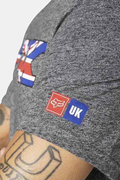 Fox Racing Uk Flag Premium T Shirt - 191972491771