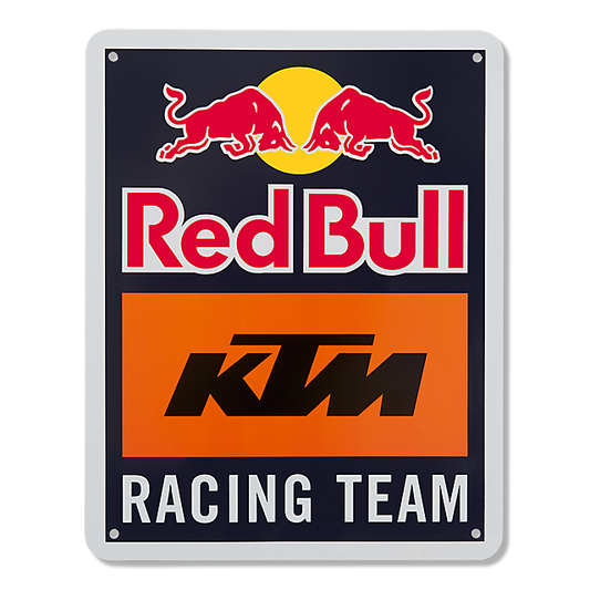 Official Red Bull KTM Racing Metal Sign - KTM19065