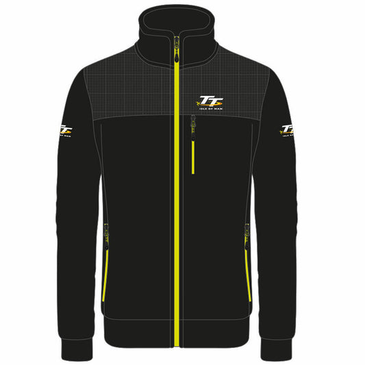 Official Isle Of Man TT Races Black Fleece - 20Af1