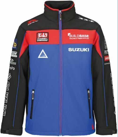 Official Buildbase Suzuki Team Softshell Jacket - 18Bsb Aj1