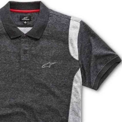 Alpinestars Double Face Grey Polo Shirt - 1038 41002