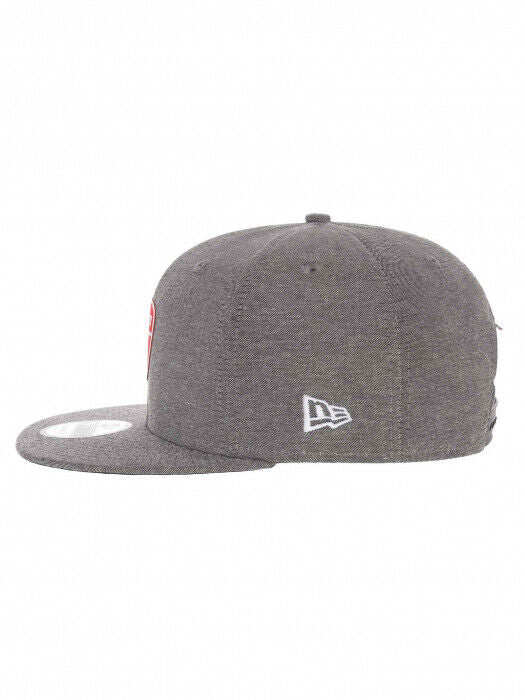 Official Ducati Corse New Era Flat Visor Grey Cap - 19 76001