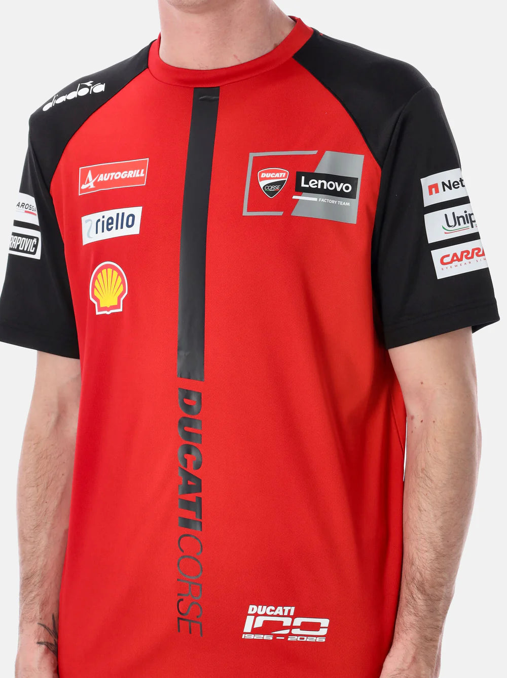 Official  Ducati Lenovo Motogp 2026 Team T-shirt - 26 36009
