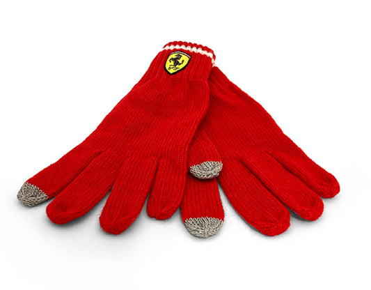 Scuderia Ferrari Red Knitted Gloves - 130171013 600