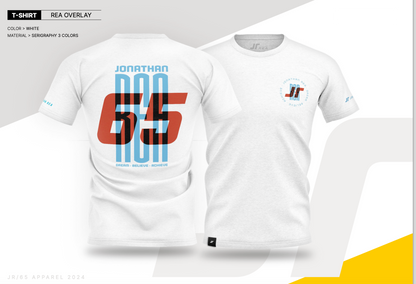 Official Jonathan Rea "Overplay" White T-Shirt
