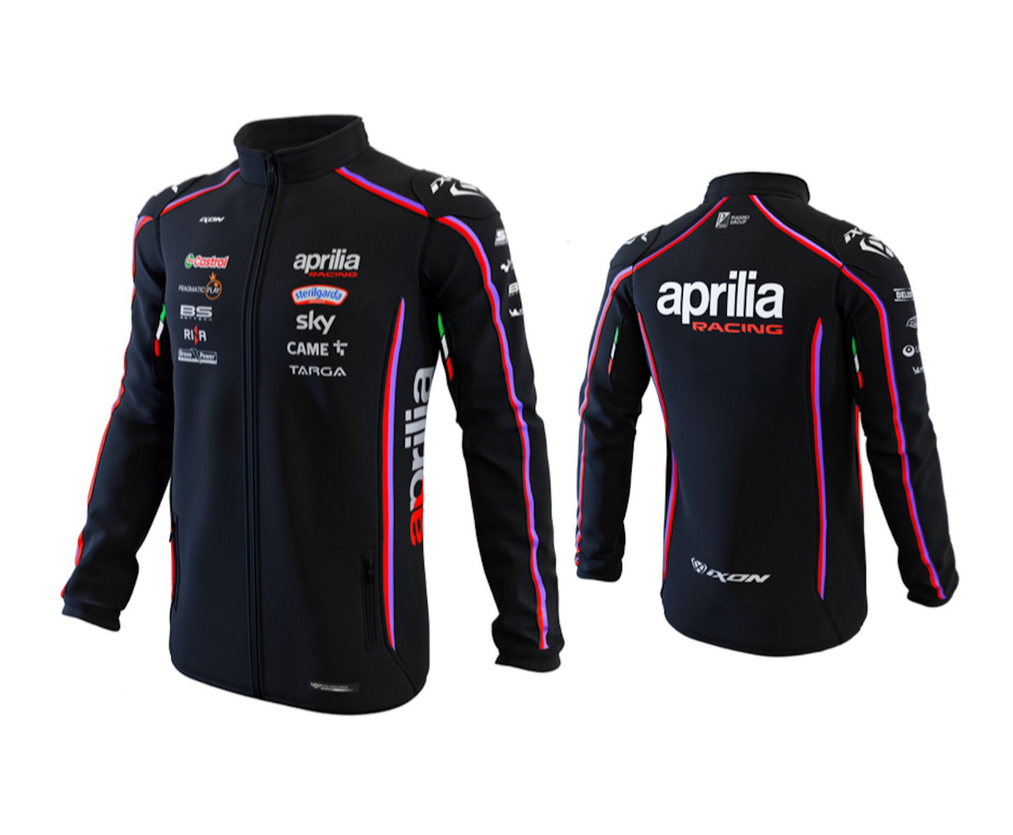 Official Aprilia Racing Team 2025 SW1 Black Ixon Sweatshirt - 103101067