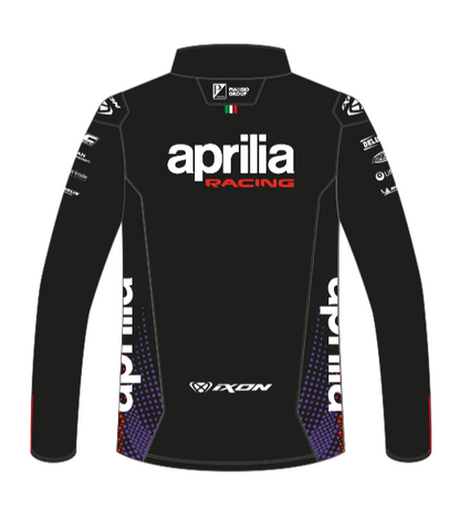 Official Aprilia Racing Team 2026 SW1 Black Ixon Sweatshirt 26 - 103101115