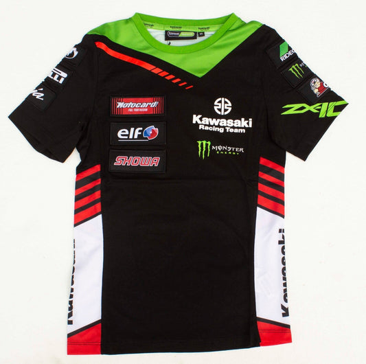 Official Kawasaki Racing Team Kids Team T Shirt - 21 31503